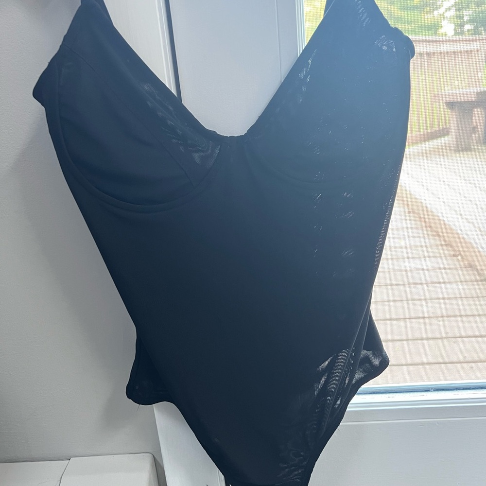 Lulu's Classic Black Swimsuit